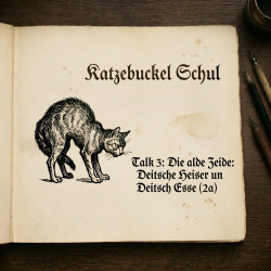 Die alde Zeide: Deitsche Heiser un Deitsch Esse (part 2a) (Digital Download)